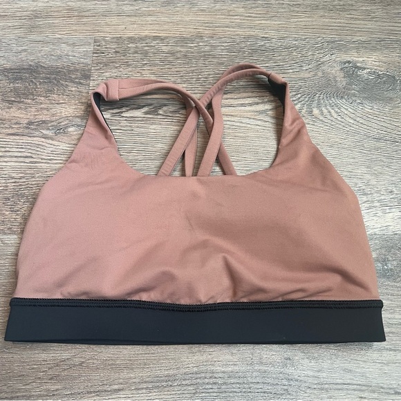 Lululemon Brown Sports Bra - Picture 1 of 3